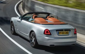 Convertible wordt roadster: Rolls Royce Dawn Silver Bullet