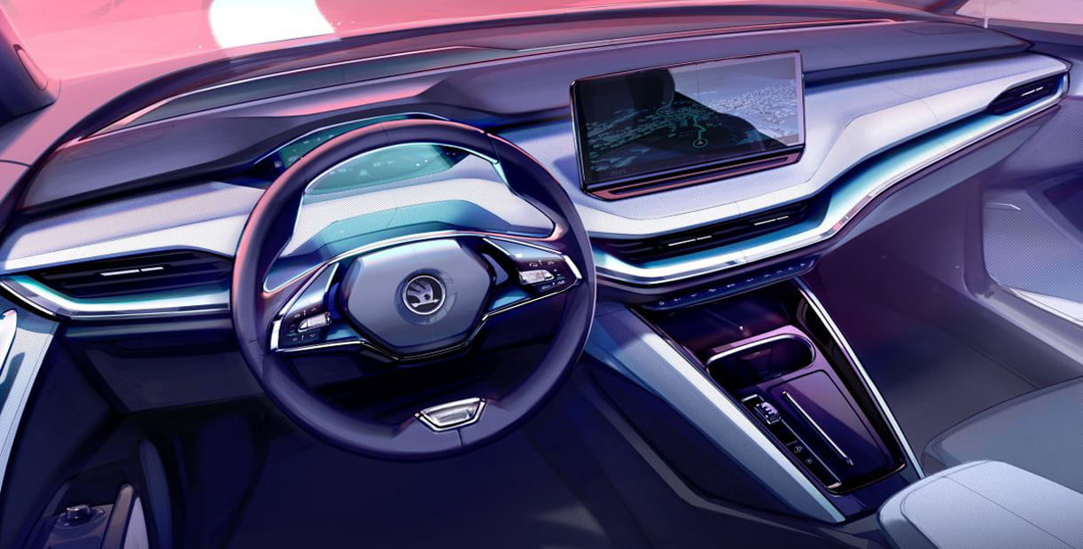 Milieuvriendelijke Skoda Enyaq iV krijgt een duurzaam interieur