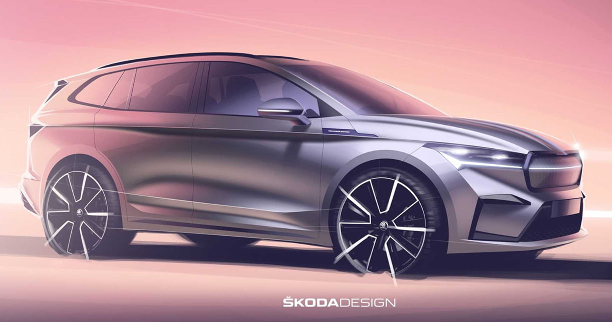Skoda schetst er op los met nieuwe Enyaq iV
