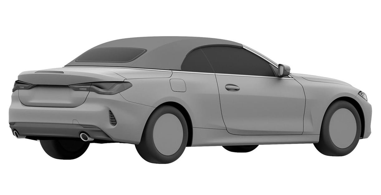 Gelekt: de nieuwe BMW 4-serie Cabrio