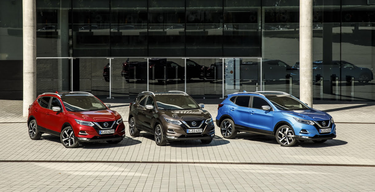 Nissan bouwt Qashqai gamma af