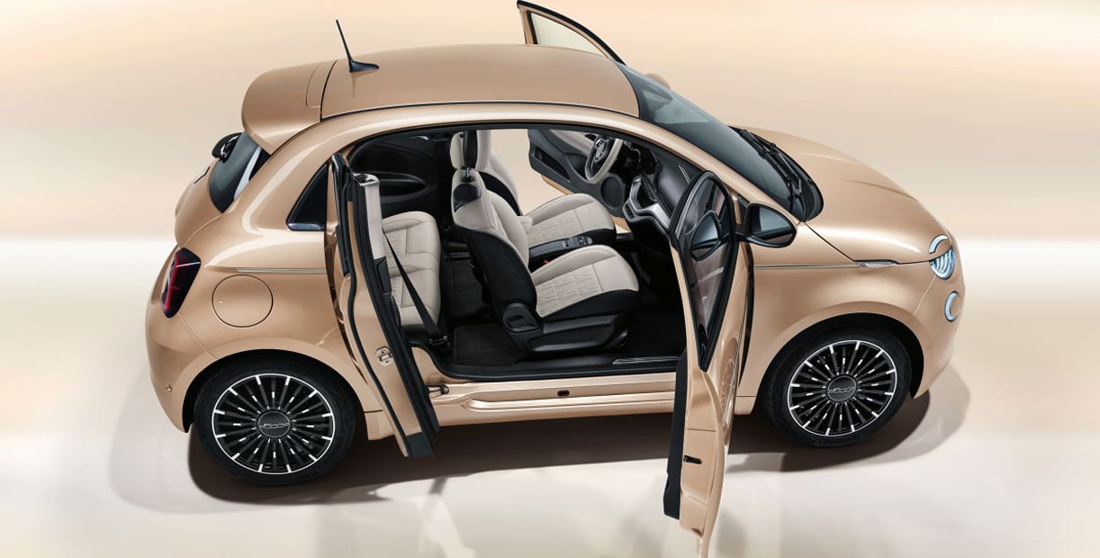 Alle prijzen nieuwe elektrische Fiat 500e zijn nu bekend
