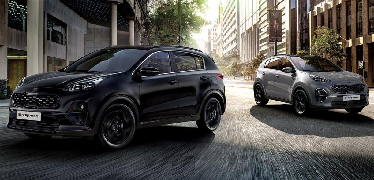 Kia zwaait de Sportage uit met de Black Edition