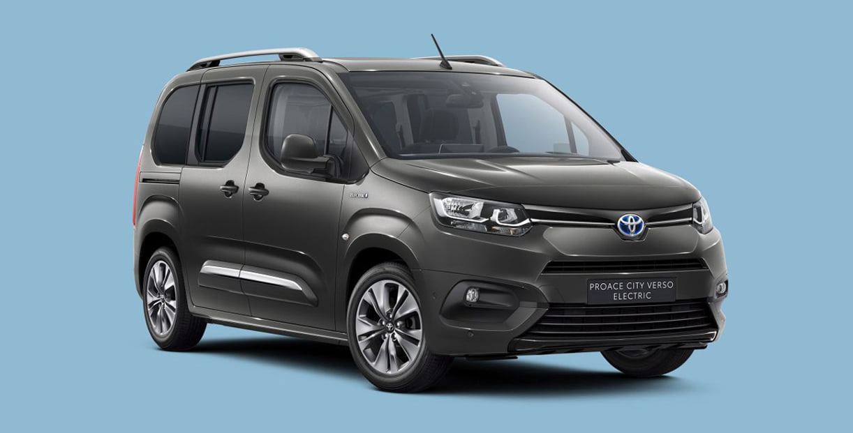 Toyota introduceert de Proace City Verso Electric