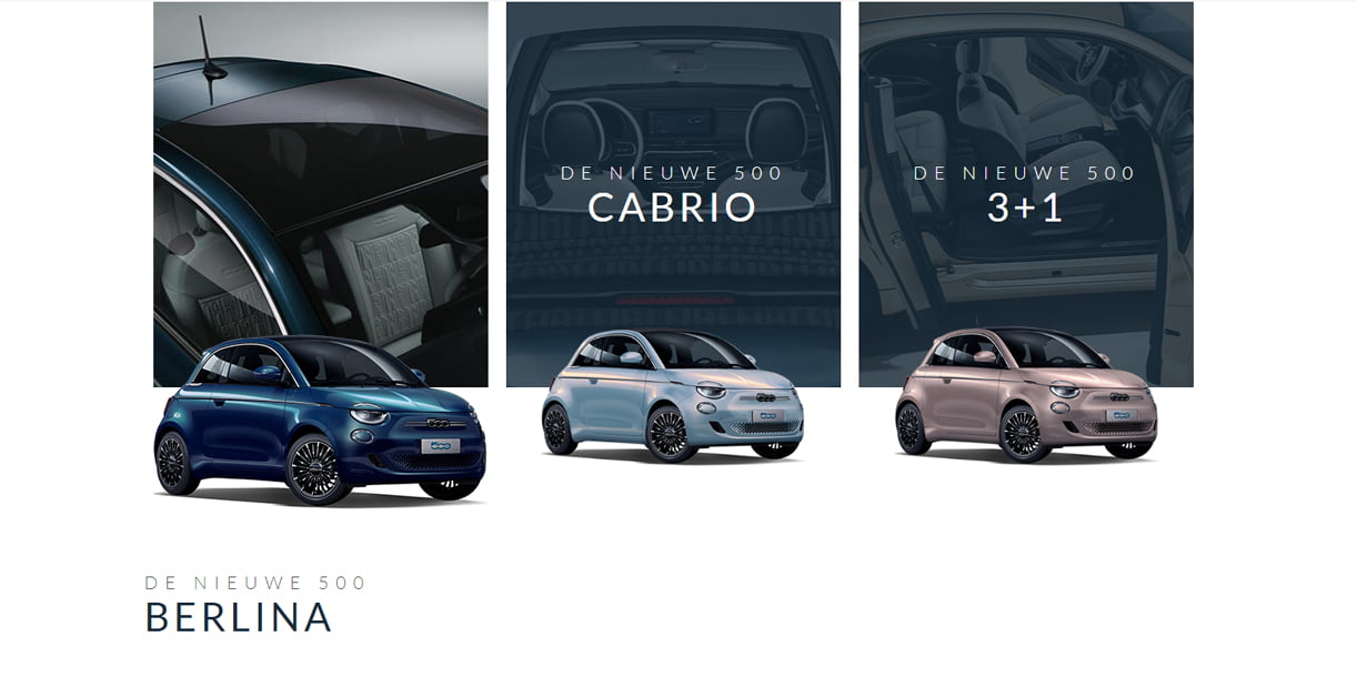 Private lease voordeel tijdens Fiat Digital Days
