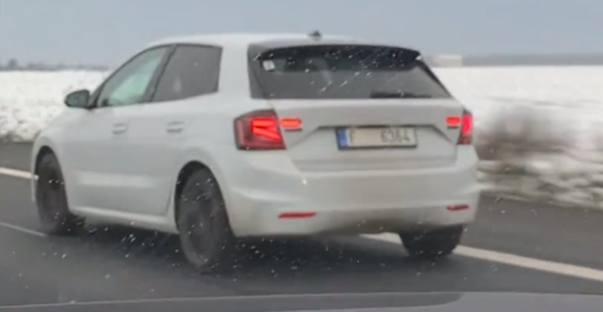Nieuwe Skoda Fabia betrapt