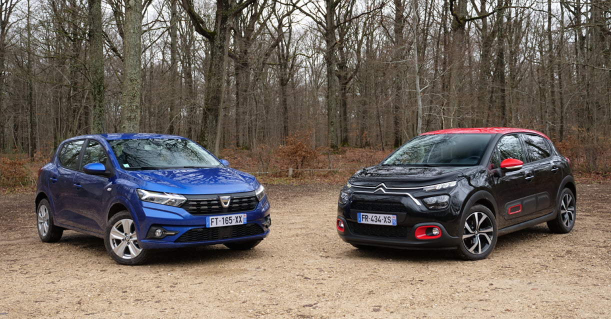 Dacia Sandero versus Citroën C3: prijs is niet langer het enige argument