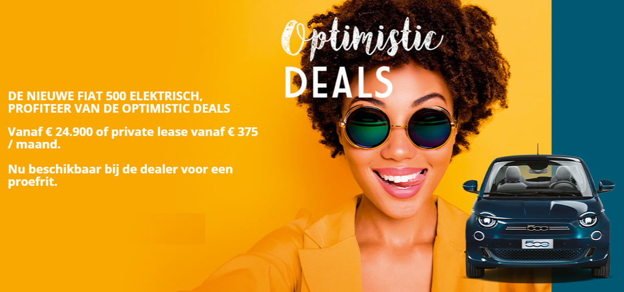 Mooie korting met Fiat Optimistic Deals