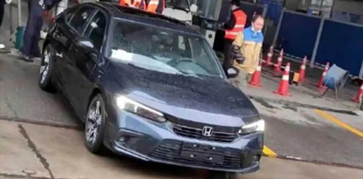 Nieuwe Honda Civic betrapt