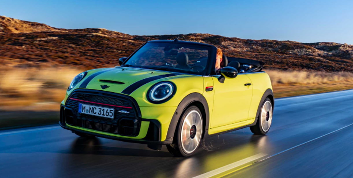 Fris en fruitig: de vernieuwde Mini Cabrio