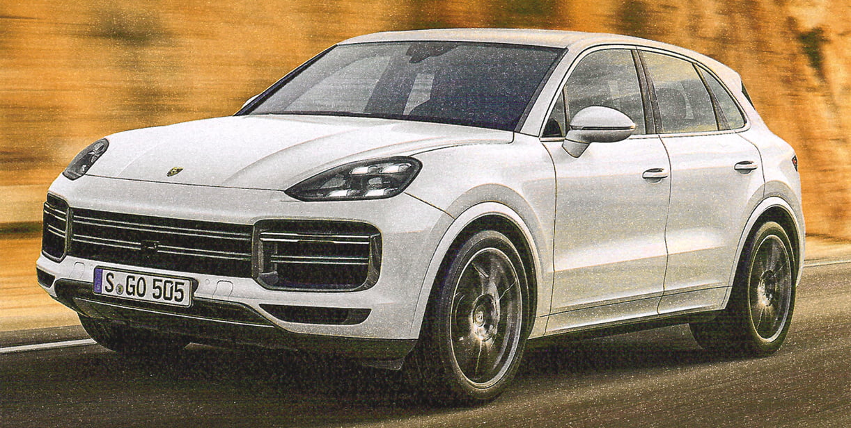 Facelift in Panamera stijl: Porsche Cayenne