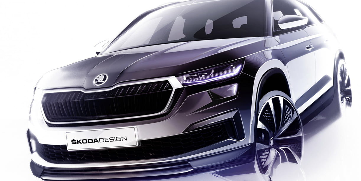 Skoda plaagt met vernieuwde Kodiaq