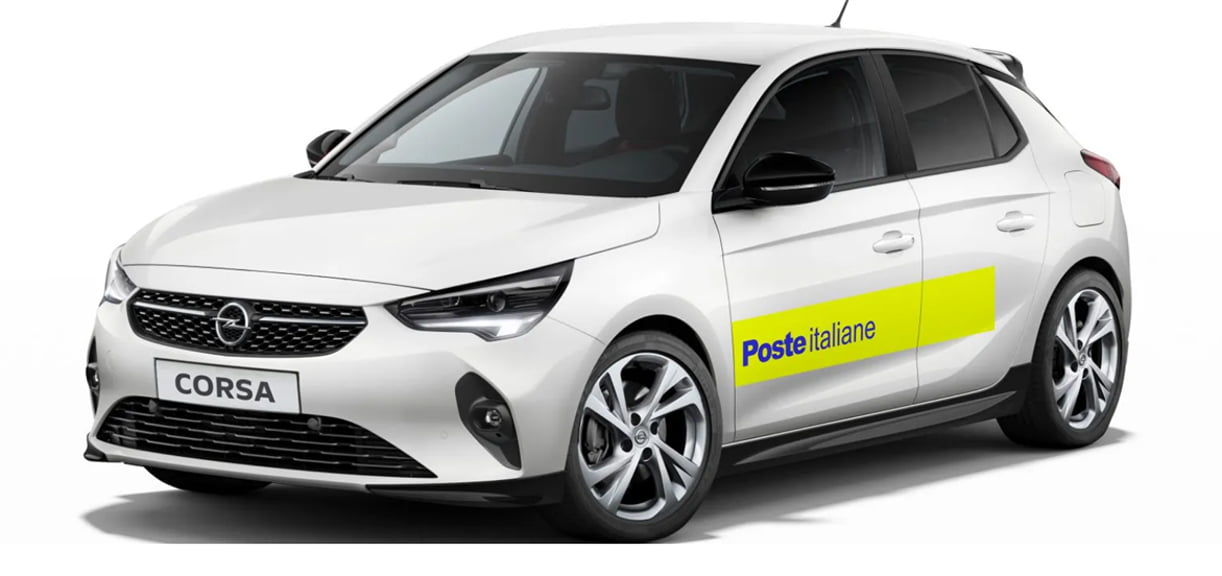 Met dank aan Stellantis: Opel Corsa-e voor Poste Italiane