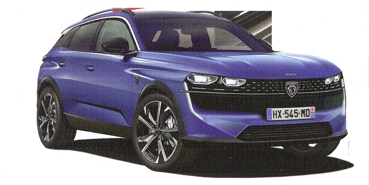 Dit wordt de toekomstige Peugeot 3008