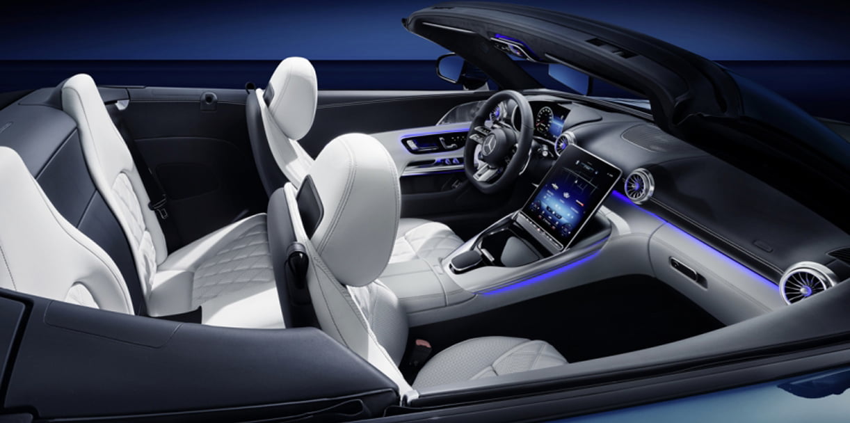 Nieuwe Mercedes-AMG SL inside: hightech én ruimer