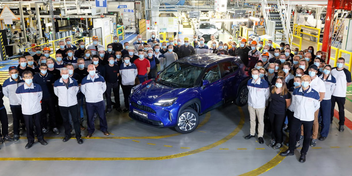Toyota start productie Yaris Cross