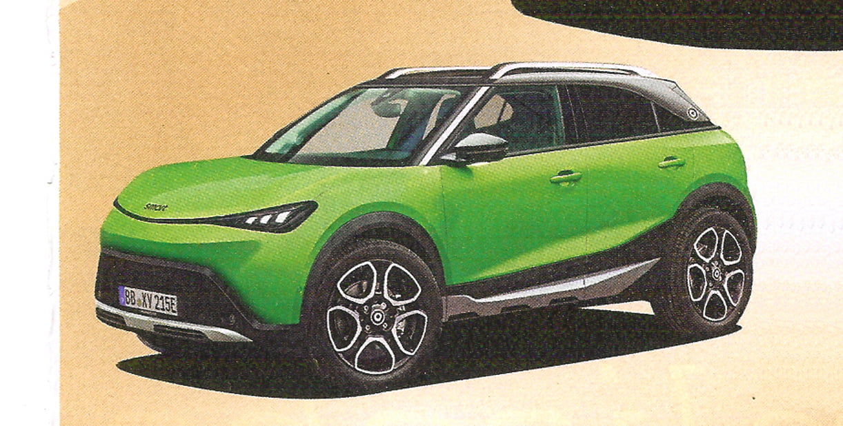 Smart SUV volgende maand te zien in München