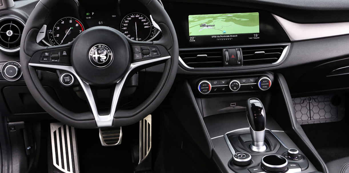 Minder schermtijd in toekomstige Alfa Romeo modellen