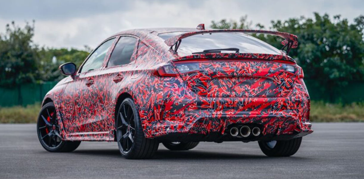 Honda plaagt met nieuwe Civic Type R
