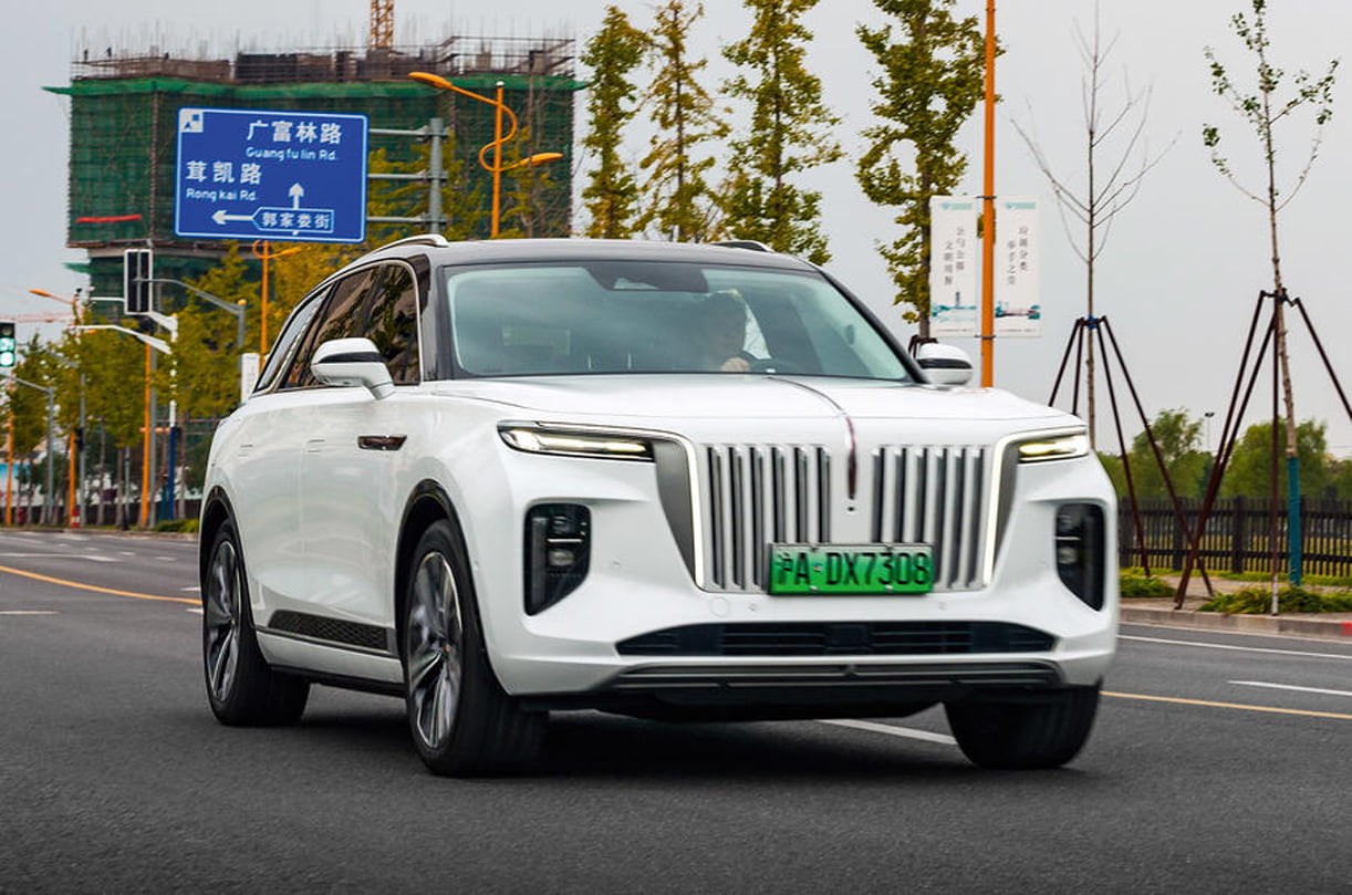 Keizerlijk: test Hongqi E-HS 9