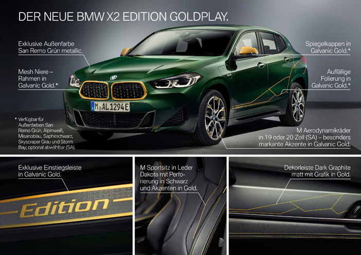 BMWx2GoldplayEdition