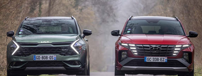 HyundaiTucsonKiaSportageTestduel2
