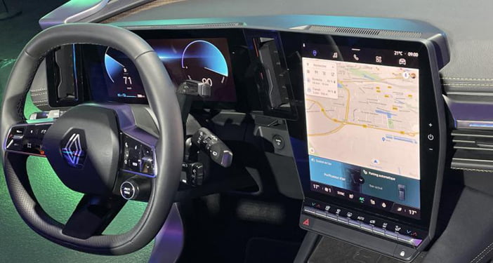 RenaultMéganeEtechElectricDashboard