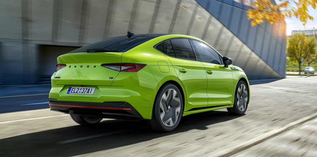 Skoda heeft de Enyaq Coupé iV klaar SkodaEnyaqCoupéIV