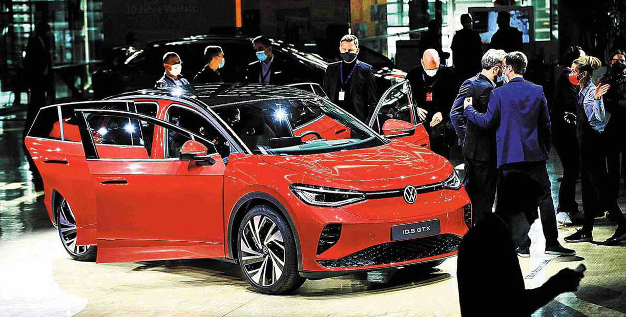 Volkswagen verliest terrein in China VolkswagenID5GTXdresden