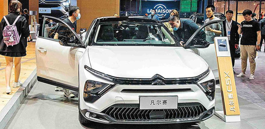 Stellantis probeert in China de verkoopmotor weer aan de praat te krijgen CitroënChinaC5X911