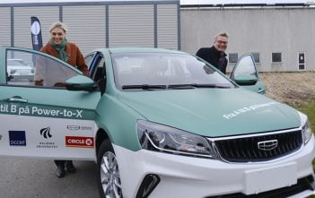 Geely test e-methanol auto’s in Denemarken BramsenGeelyEmethanol