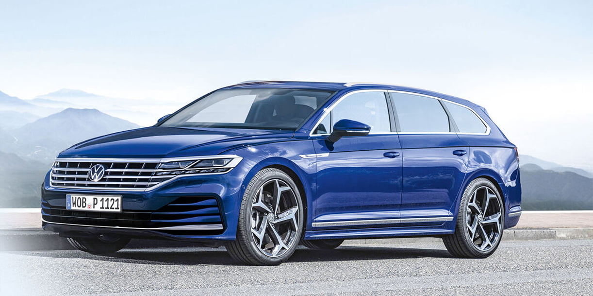 VolkswagenPassatVariant2023computertekening