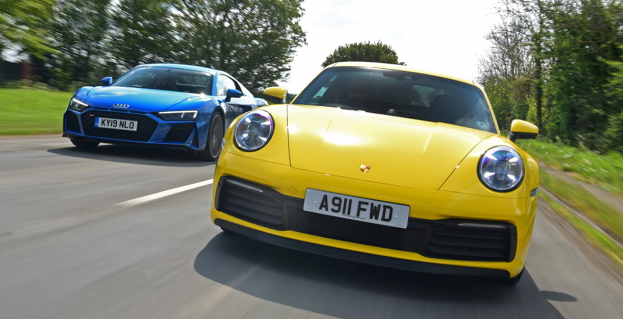 AudiR8Porsche911
