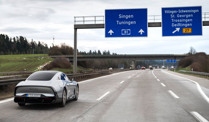 Mercedes Benz VISION EQXX Mercedes Benz VISION EQXX