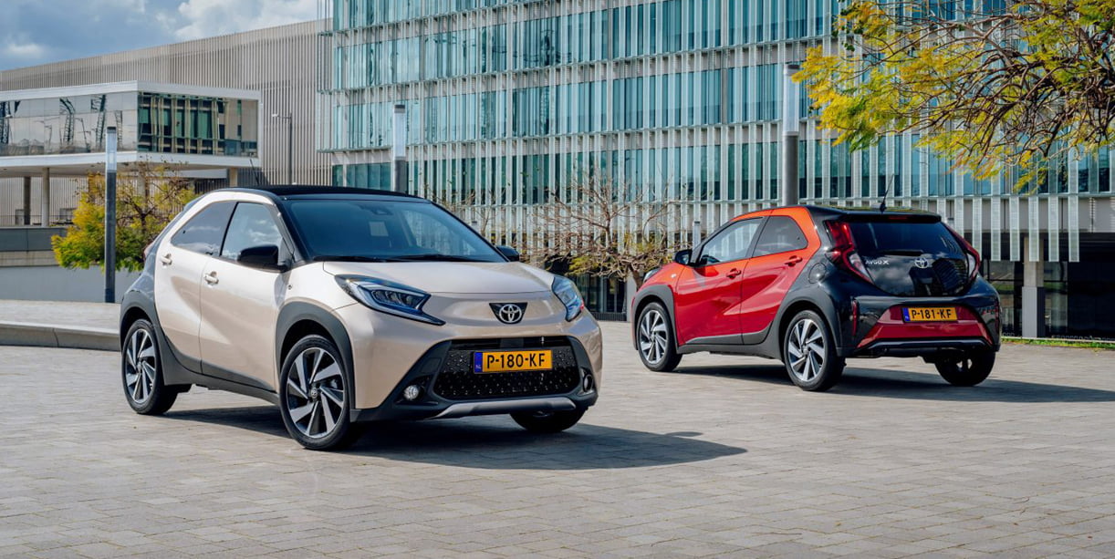 Nieuwe Aygo X dit weekend al te zien bij de Toyota dealer ToyotaNederlandAygoXshowroom