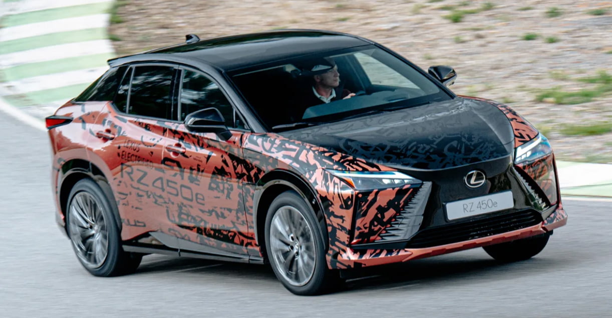 LexusRZ450ePrototypeTest