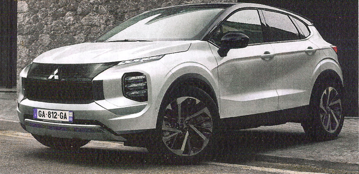 MitsubishiASX2023computertekening