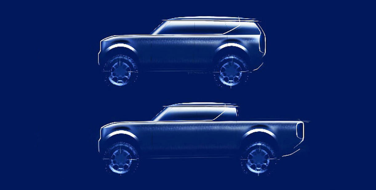 Magna gaat 2 modellen ontwikkelen voor Volkswagen Scout2026elektrischPickUpSUV