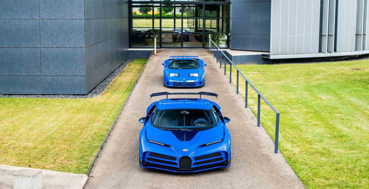 Bugatti levert eerste exemplaar Centodieci af BugattiCentodieci