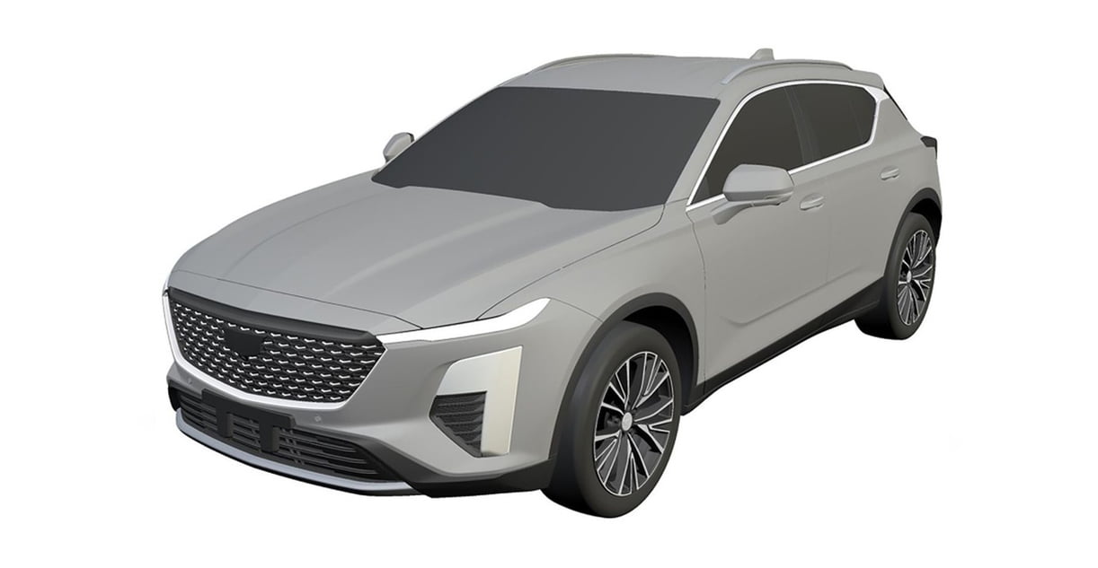 CadillacXT3patenttekening