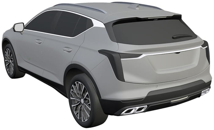 CadillacXT3patenttekening2