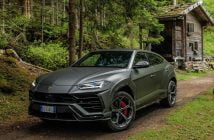 LamborghiniUrusGroeneAchtergrond