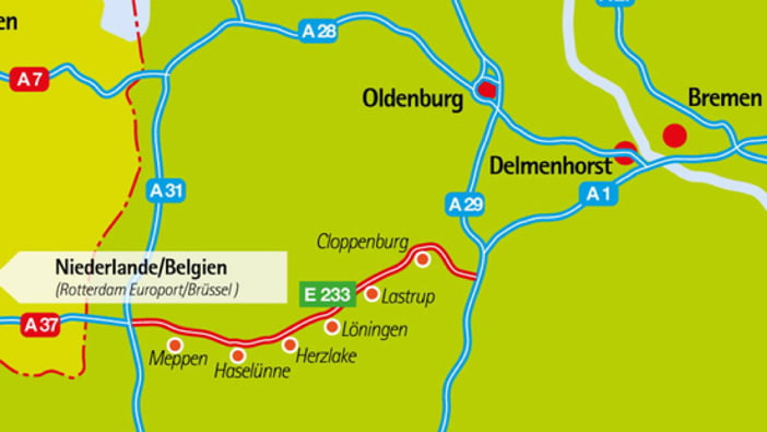 NederlandEmmenCloppenburgSnelweg