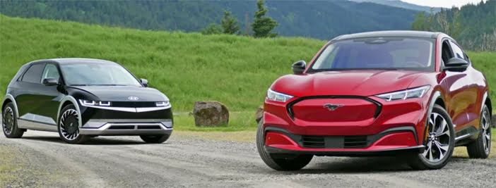 FordMustangMachEhyundaiIoniq5