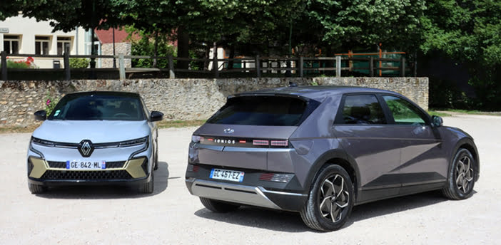 HyundaiIoniq5RenaultMéganeElectric