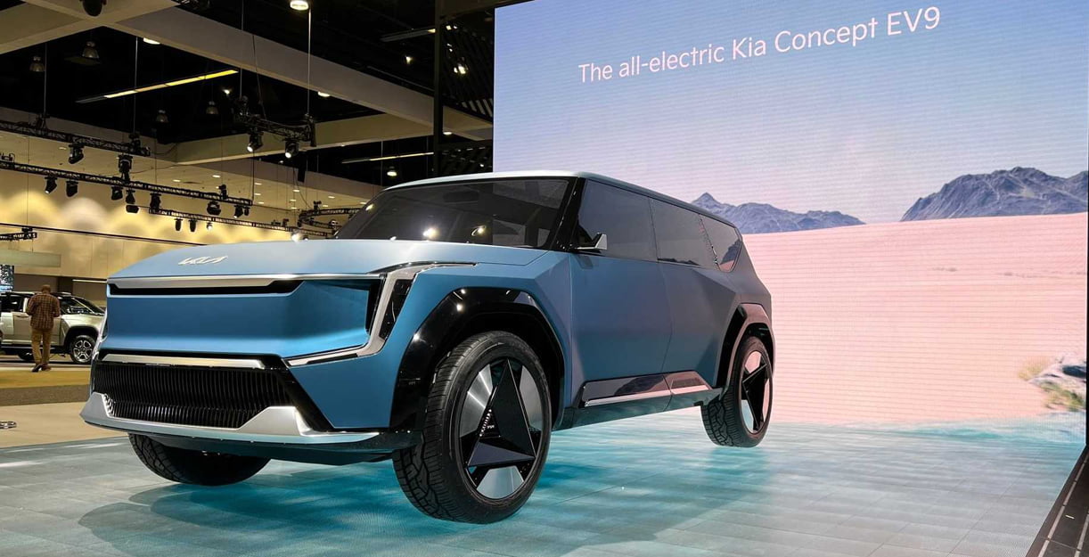 Kia EV9 gaat in april 2023 in productie KiaEV9conceptBusan3