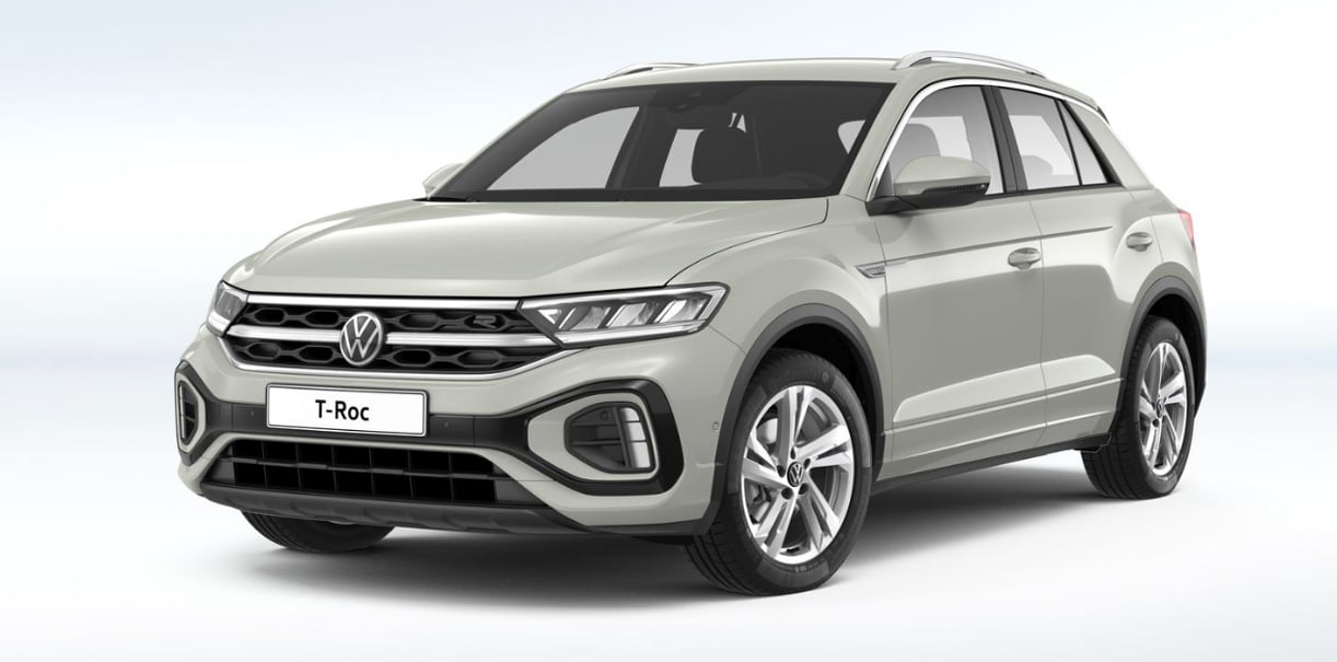 VolkswagenTrocFaceliftWitteAchtergrond