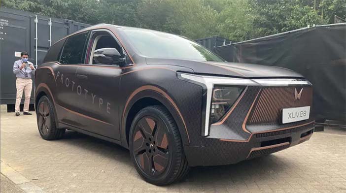 MahindraXUVe8concept