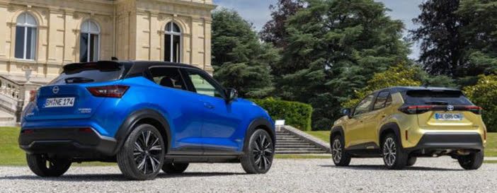 NissanJukeToyotaYarisCrossTest8