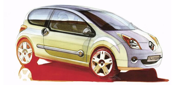 RenaultTwingoOntwikkeling
